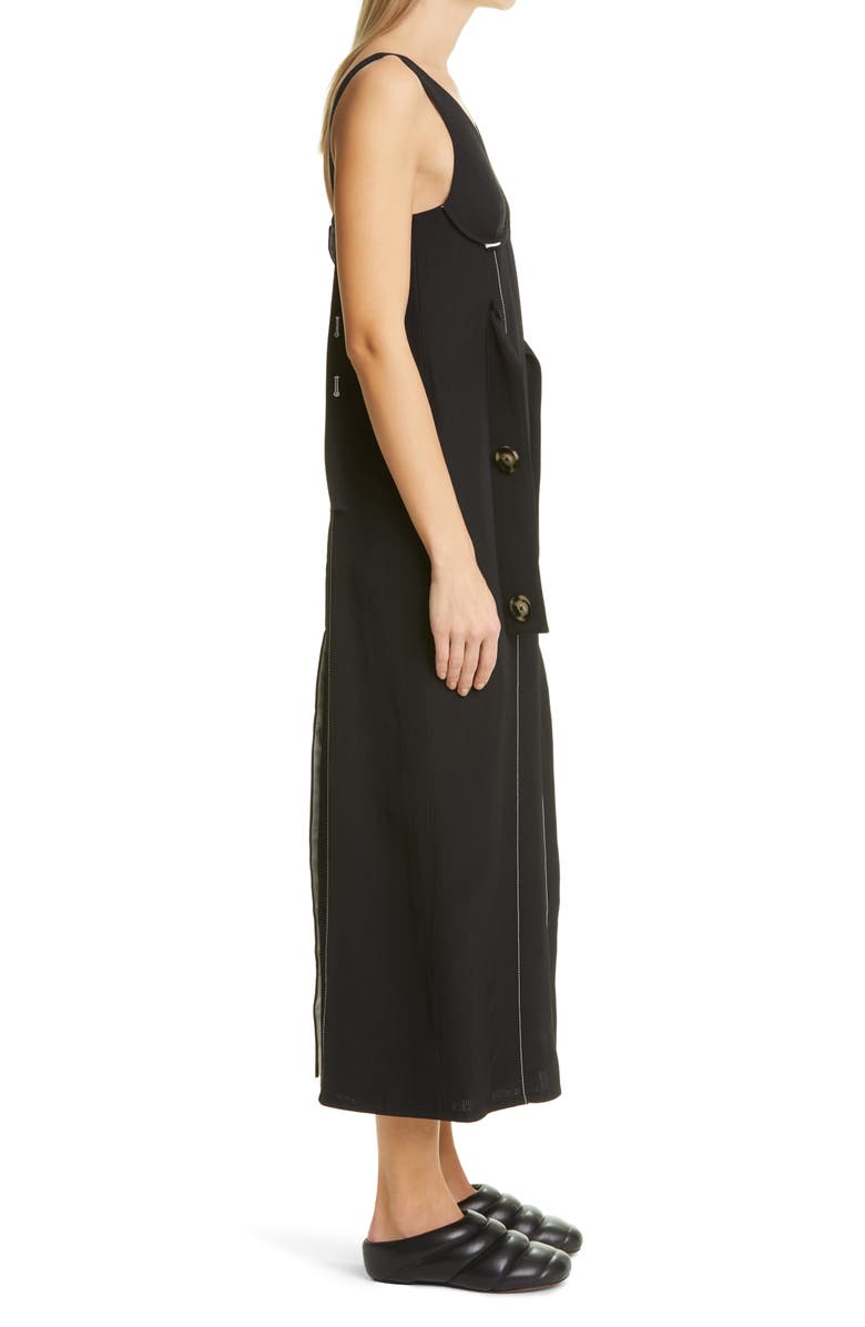 Proenza Schouler V-Neck Sleeveless Sheath Dress, Alternate, color, 