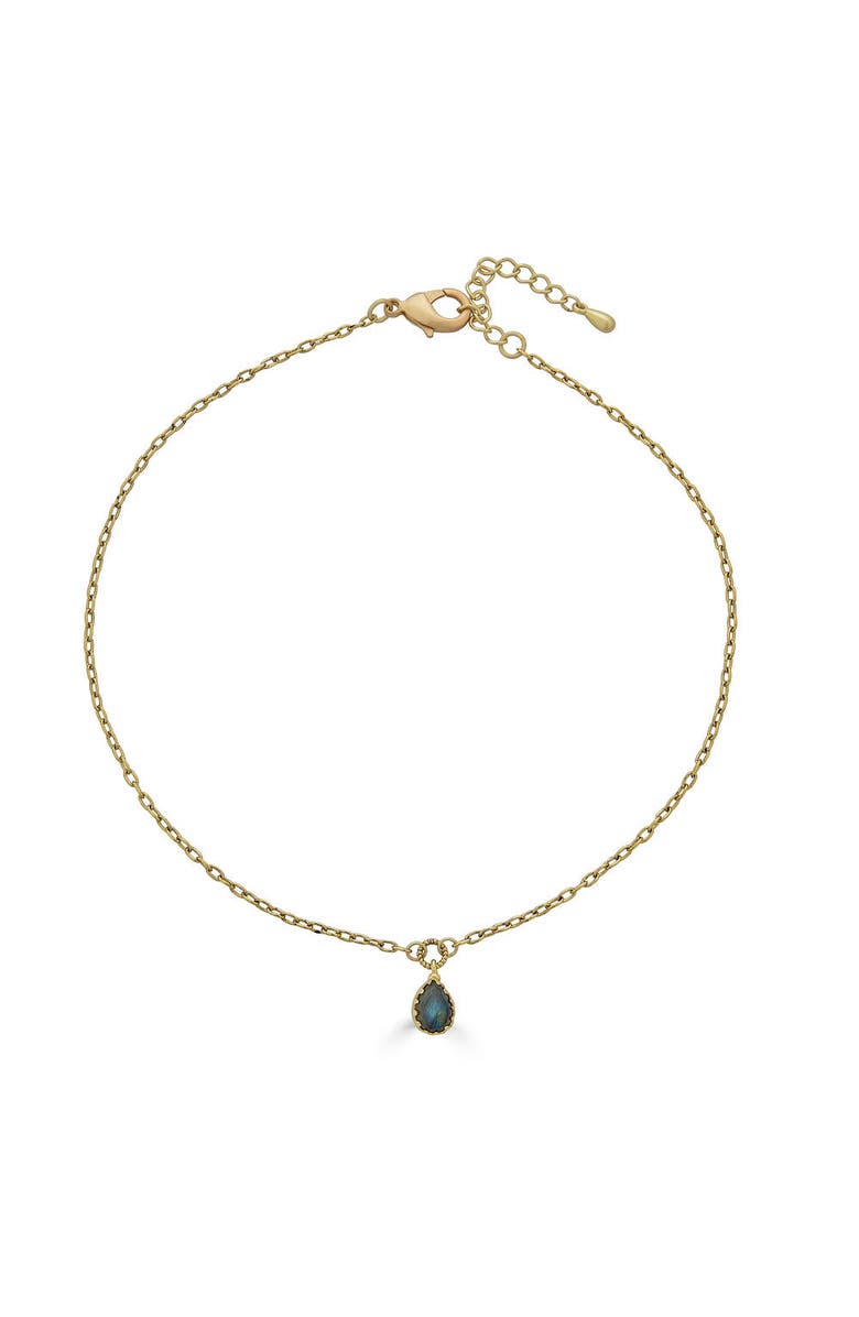 Loni Paul Jewelry Labradorite Prong Pendant Necklace, Main, color,