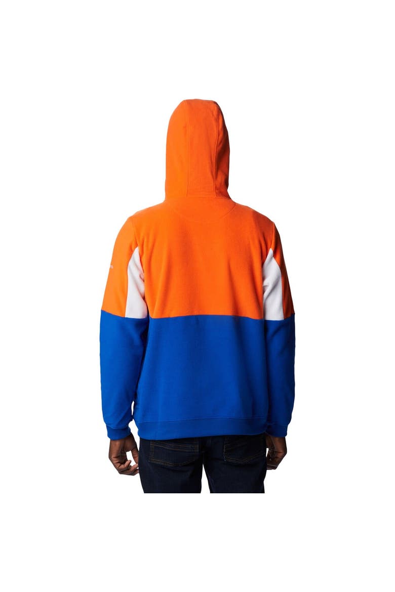 Men's Columbia Royal Florida Gators Lodge Quarter-Zip Hoodie, Alternate, color, Royal