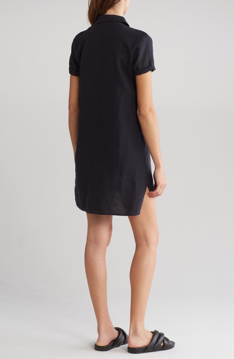 chinese dress ladies Linen Halter Dress - Black main image 1