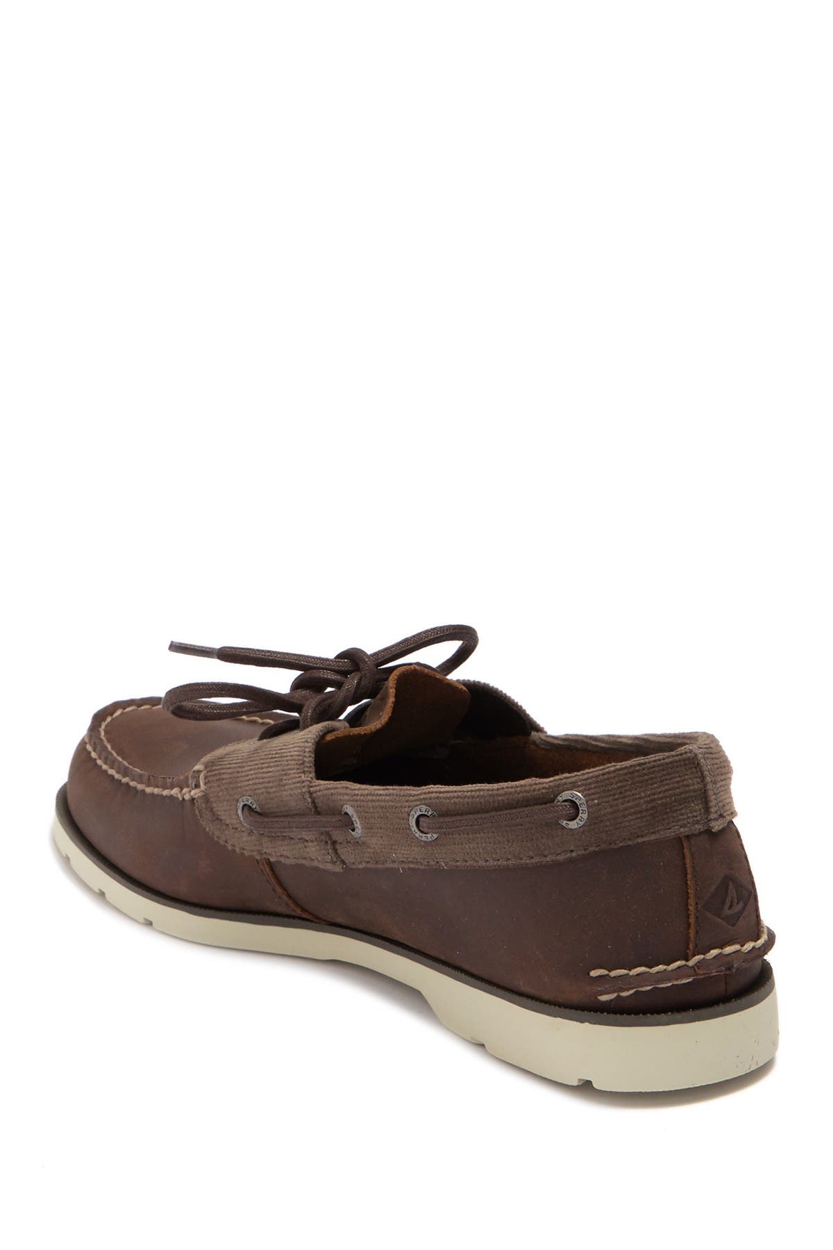 Sperry Leeward 2-Eye Corduroy Boat Shoe, Main, color, 