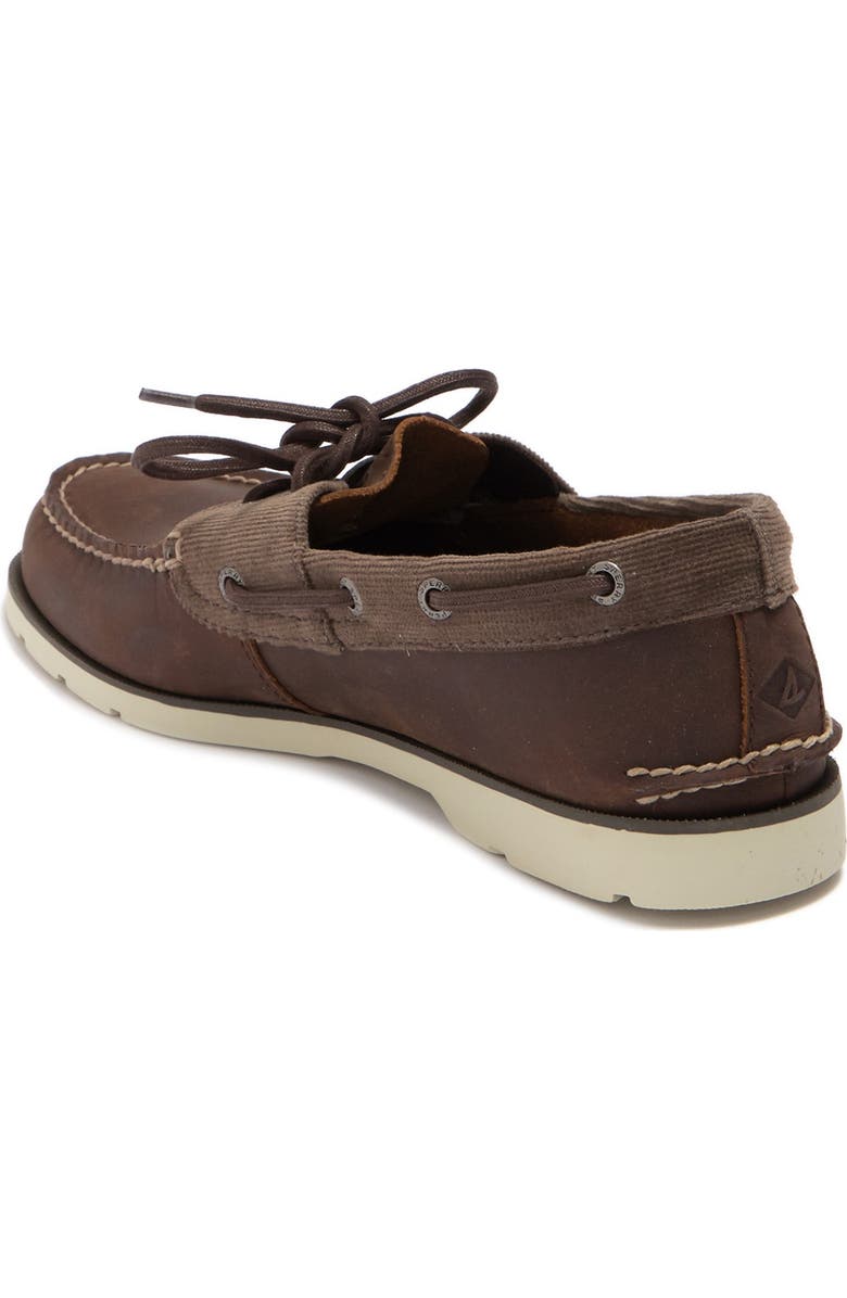 Sperry Leeward 2-Eye Corduroy Boat Shoe, Main, color,
