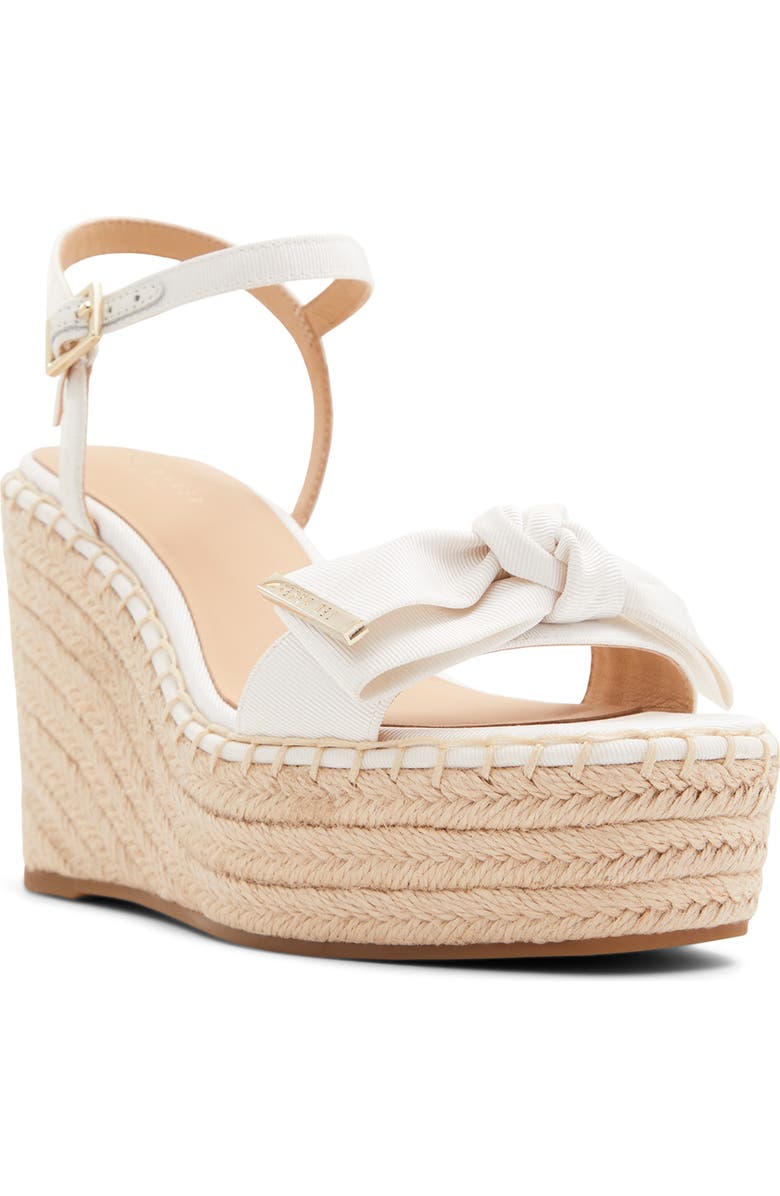 Ted Baker London Gia Espadrille Sandal, Main, color, White