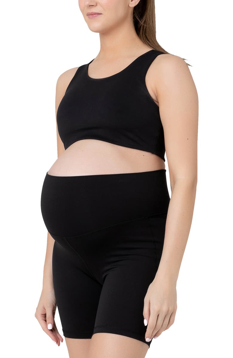 Ripe Maternity Tempo Stretch Nylon Maternity Bike Shorts, Alternate, color,