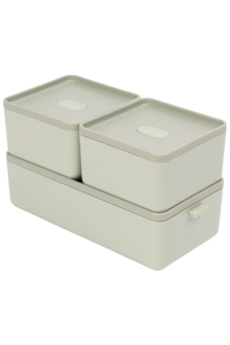 Bento Lunch Box, Alternate, color, Green