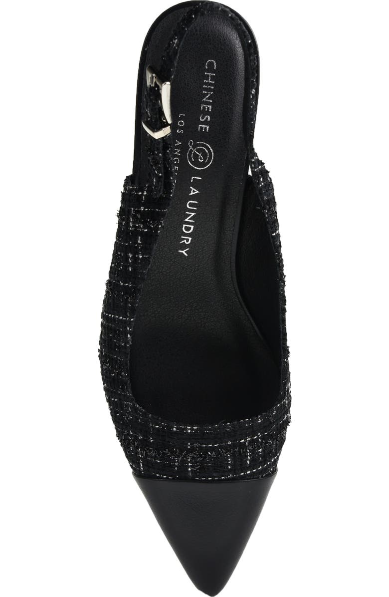 Chinese Laundry Mariella Slingback Pointed Cap Toe Pump, Alternate, color,