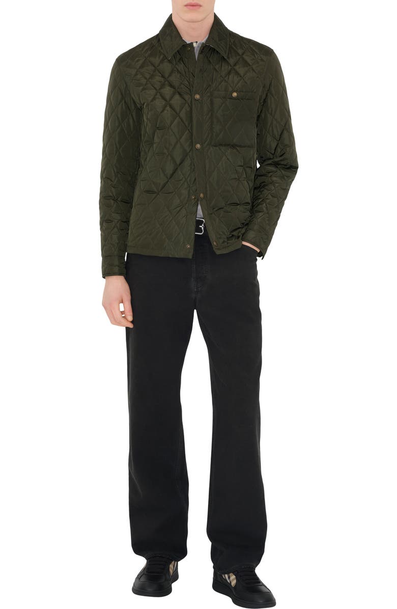 Burberry Terrace Check Leather & Canvas Sneaker, Alternate, color, Black/ Sand Ip Check