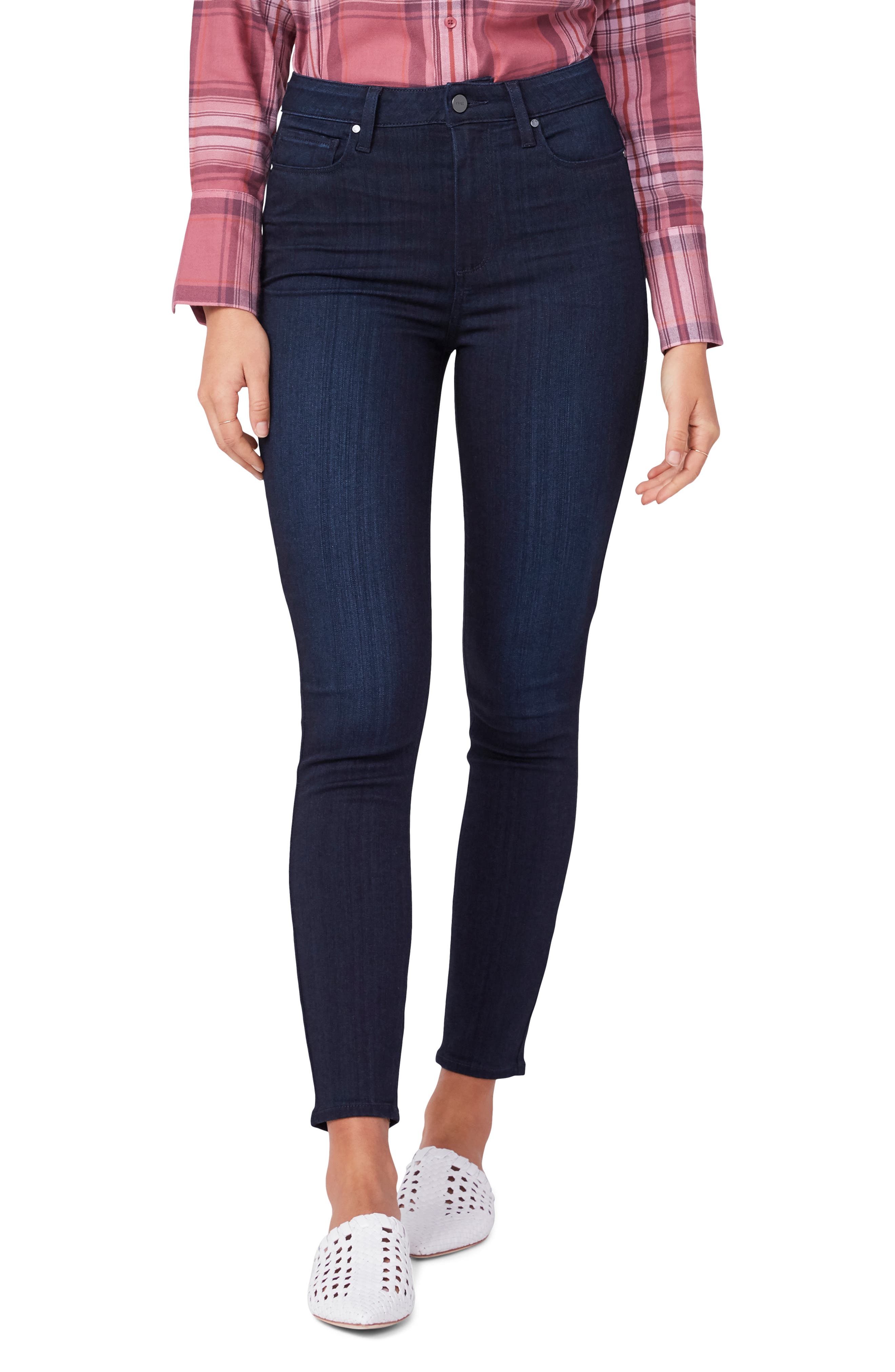PAIGE Margot High Waist Ankle Skinny Jeans