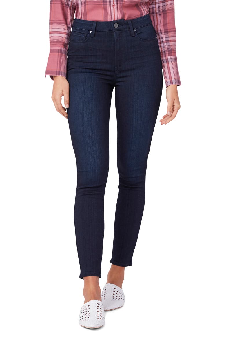 Margot High Waist Ankle Skinny Jeans, Main, color, LANA