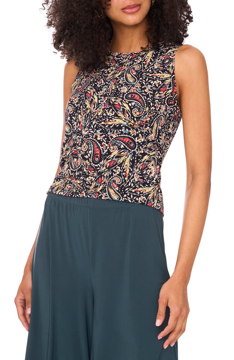 Vince Camuto Paisley Tank, Main, color, 