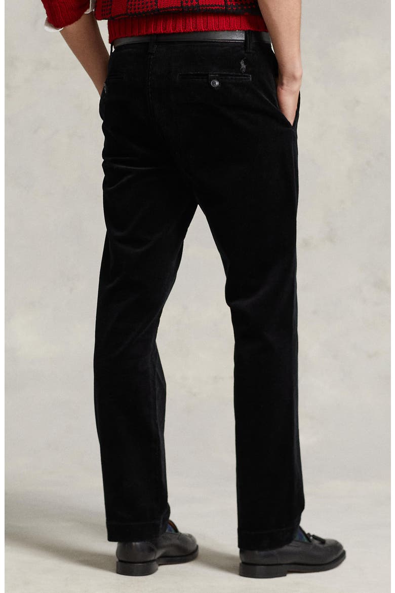 Bedford Stretch Corduroy Pants, Alternate, color, POLO BLACK