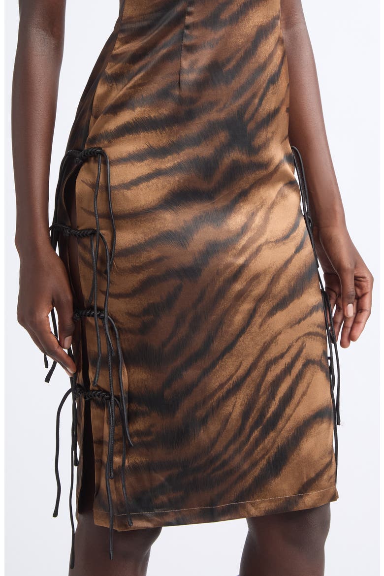 Meredith Tiger Dress, Alternate, color, TIGER