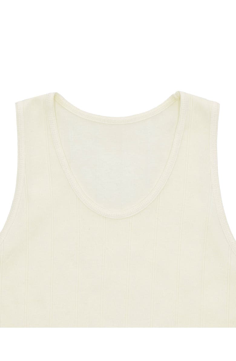 Fortela Dylan Cotton Tank Top, Alternate, color, Cream