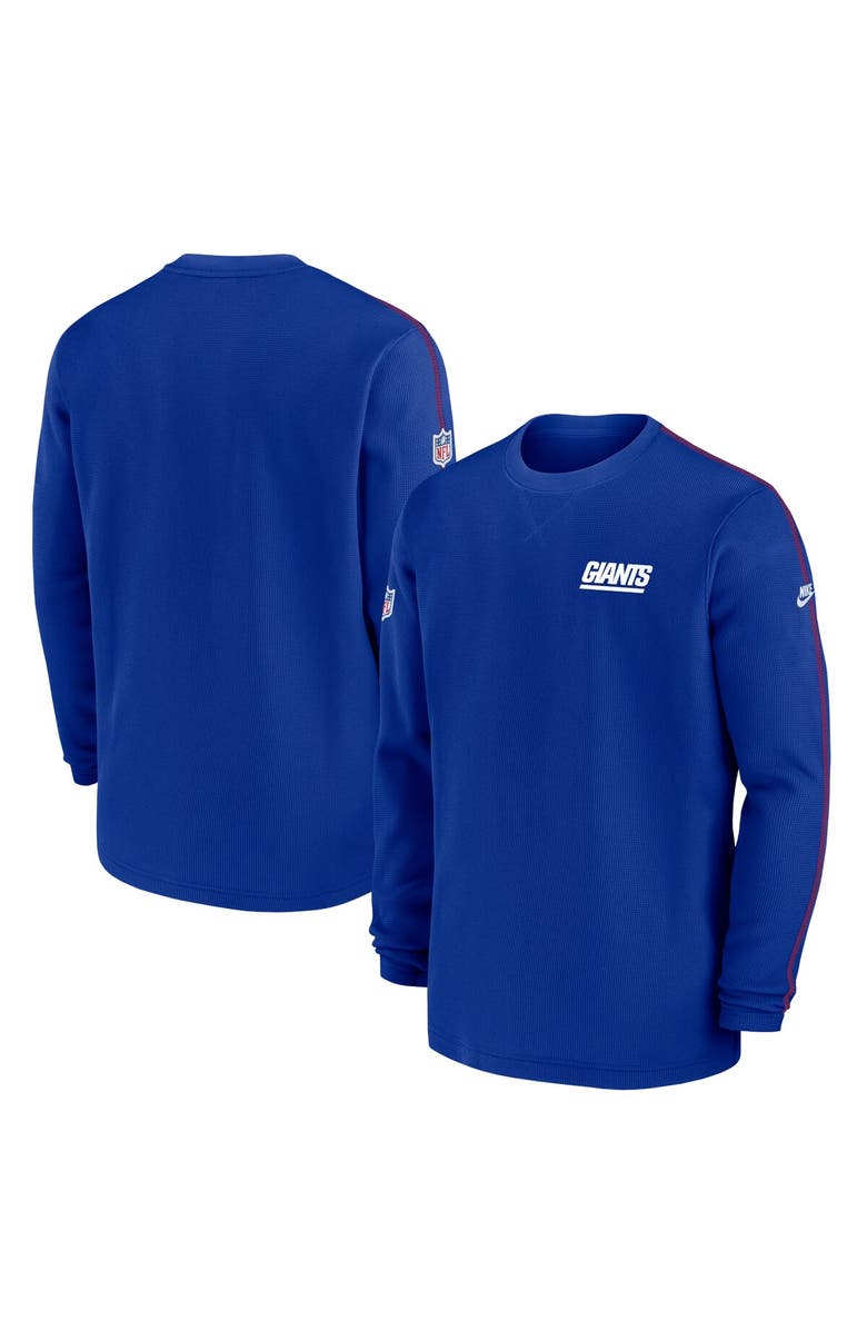 Nike Men's Nike Royal New York Giants Alternate Logo Coach Long Sleeve Top, Main, color, Royal
