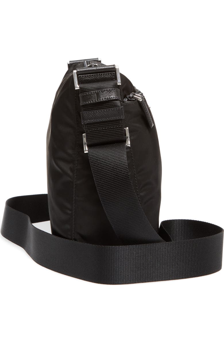 Prada Large Nylon Crossbody Bag, Alternate, color,