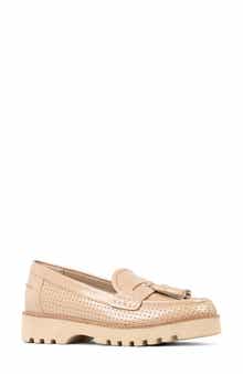 Donald Pliner Haarle Lug Sole Tassel Loafer