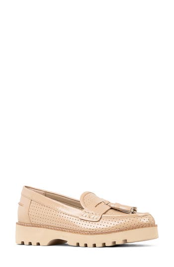 DONALD PLINER DONALD PLINER HAARLE LUG SOLE TASSEL LOAFER
