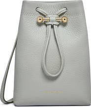 Strathberry Large Osette Leather Bucket Bag