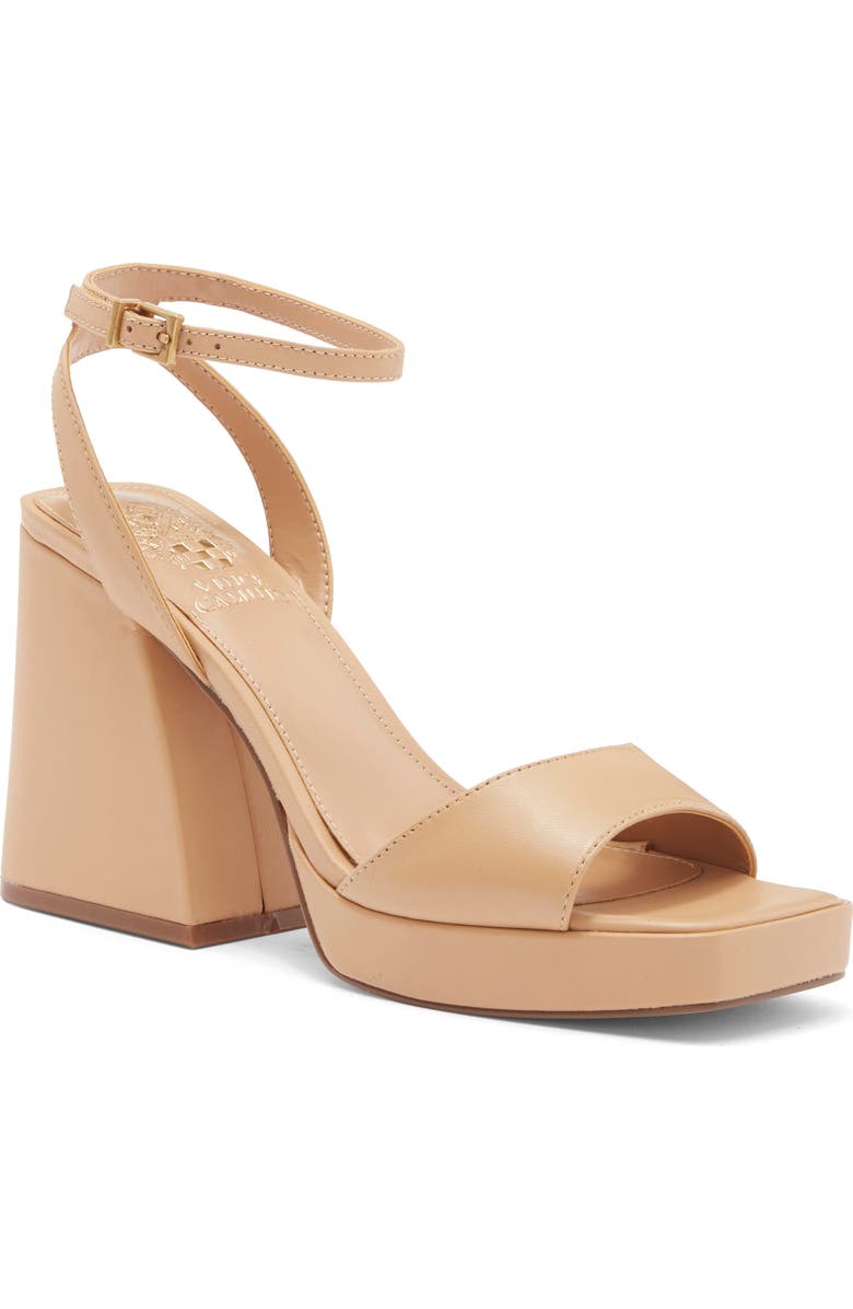 Vince Camuto Pilanna Platform Sandal, Main, color, Sandstone