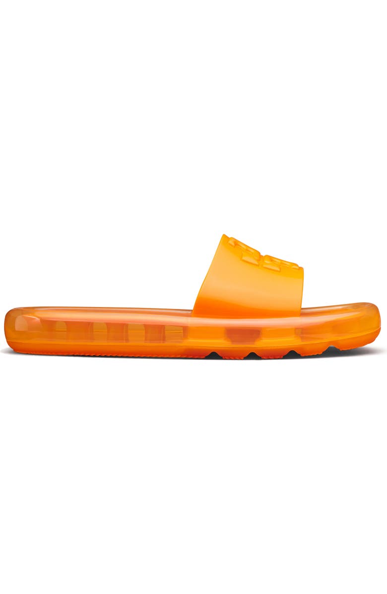Tory Burch Bubble Jelly Slide Sandal, Alternate, color, Bumblebee