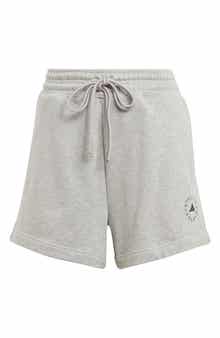 adidas by Stella McCartney TrueCasuals Organic Cotton Drawstring Sweat Shorts