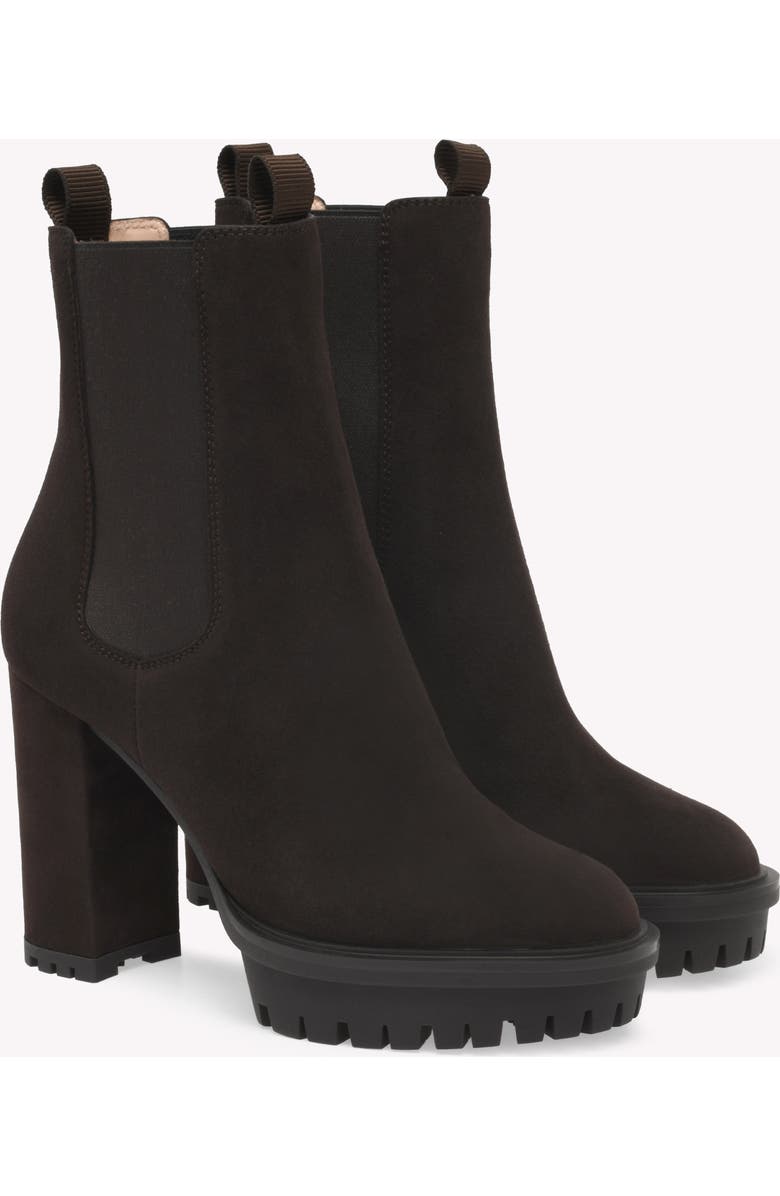 Gianvito Rossi Barry Bootie, Alternate, color, Brown Suede