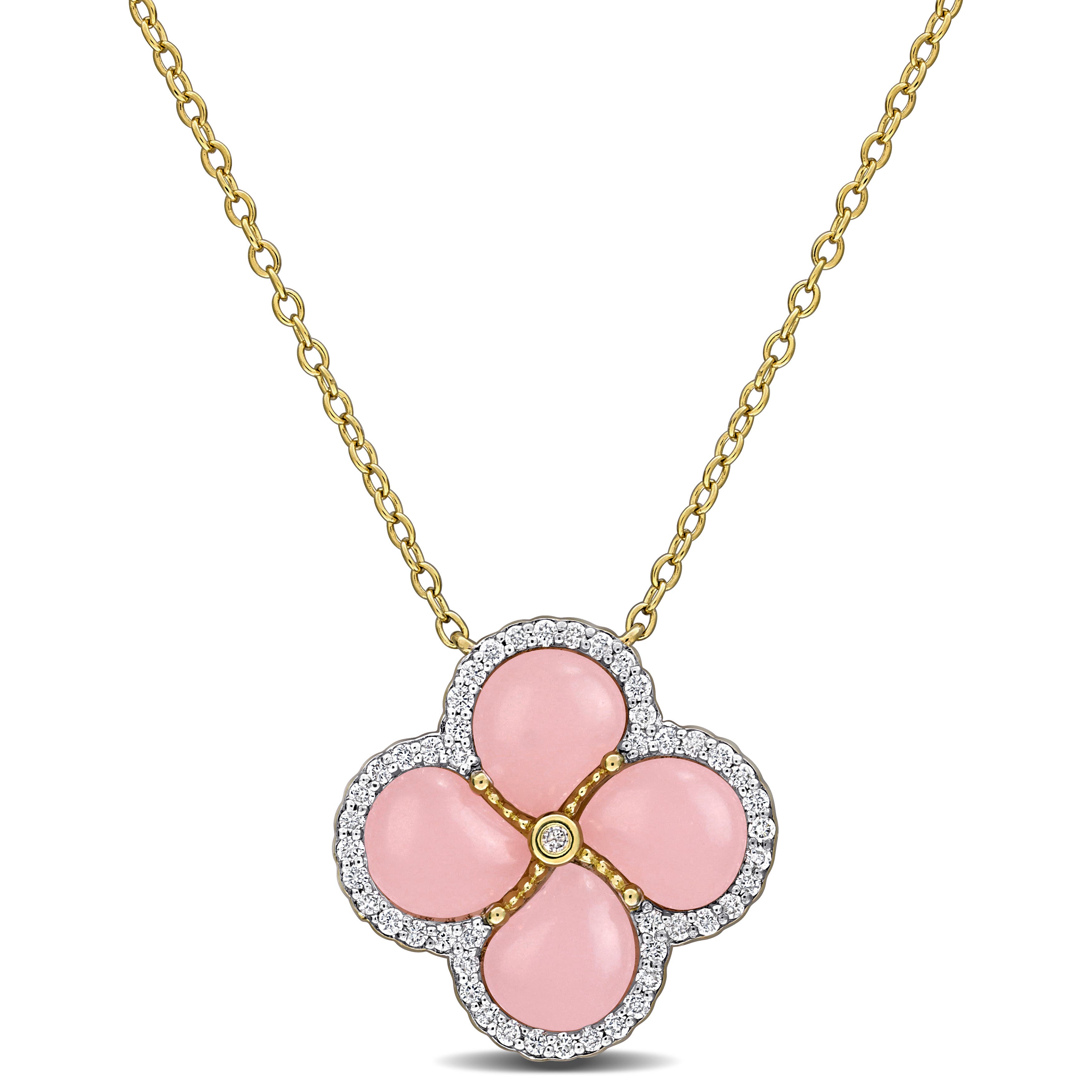 Created Pink Opal