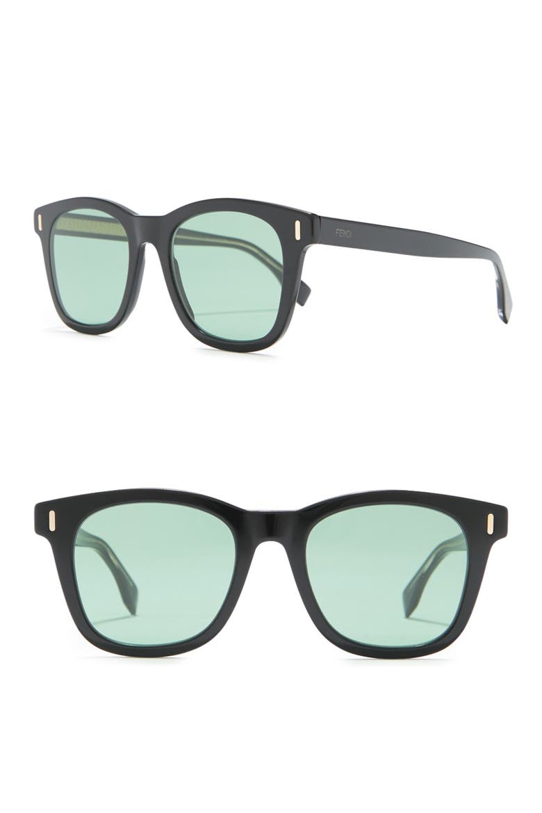 50mm Sunglasses, Main, color, BLACK