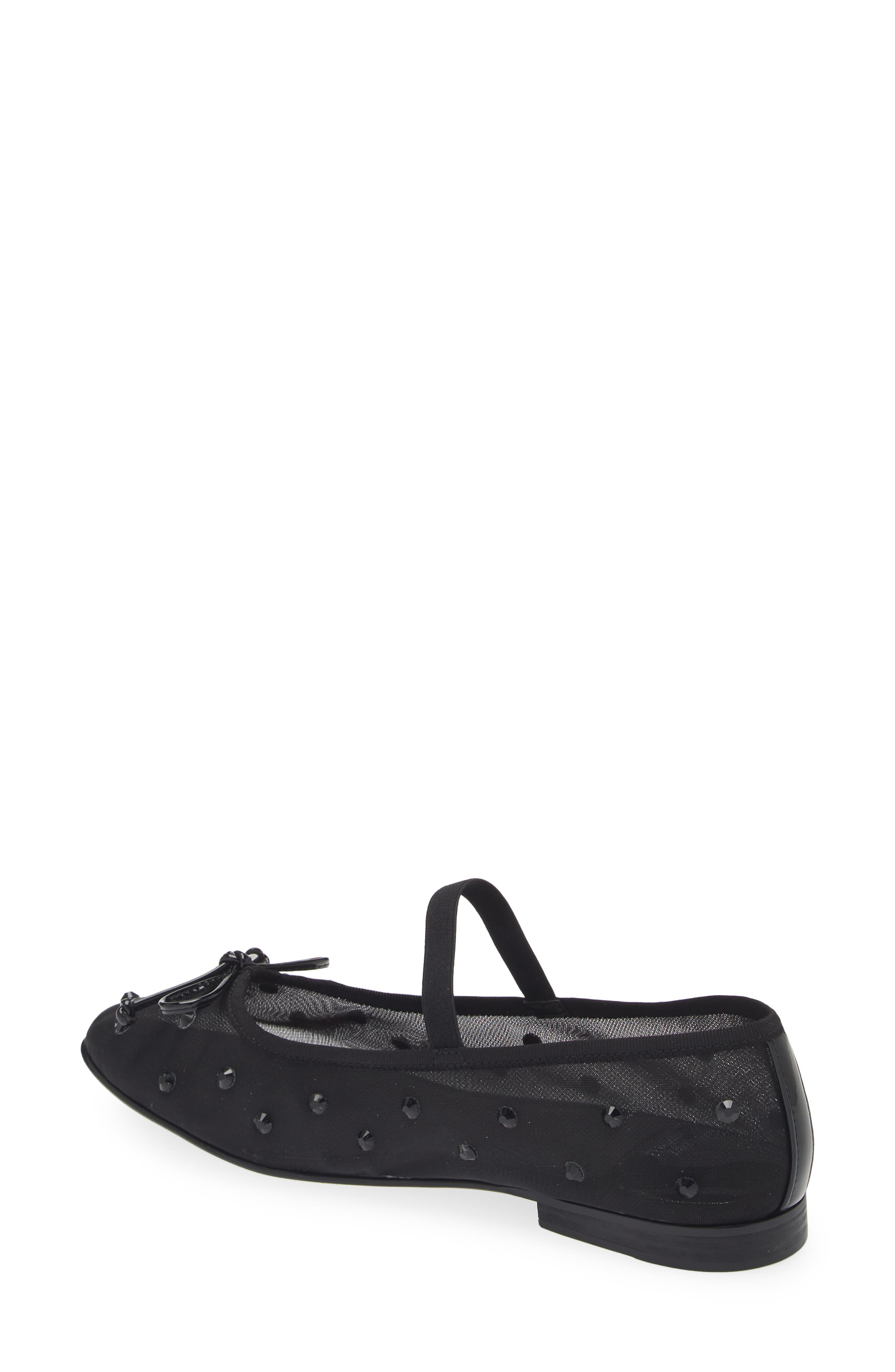 Jeffrey Campbell Releve Crystal Embellished Mary Jane Flat, Alternate, color, 