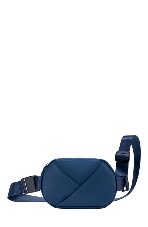 Lux and Nyx Origami Sling Bag and Belt Bag For Women in Navy at Nordstrom