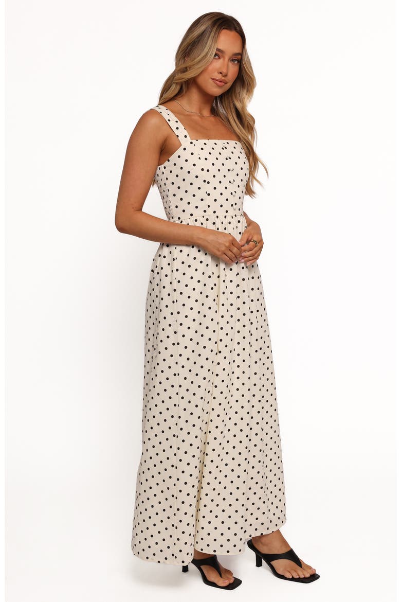 Jenni Polka Dot Maxi Dress, Alternate, color, WHITE POLKA DOT