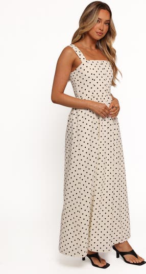 Jenni Polka Dot Maxi Dress