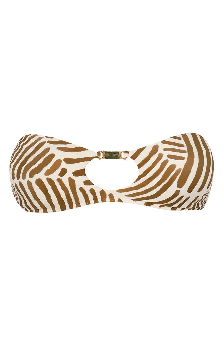 ViX Paula Hermanny Pam Bandeau Bikini Top, Alternate, color, Multi