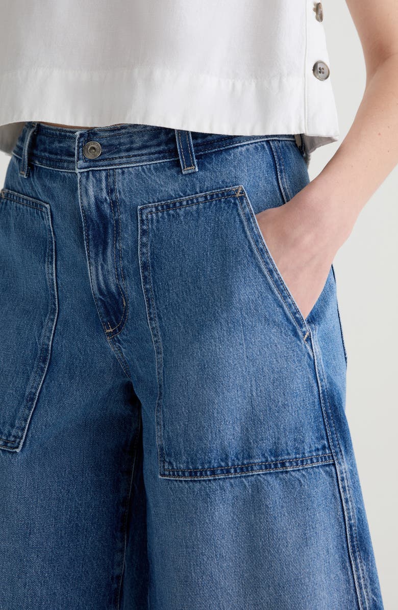 AG Dallah Denim Shorts, Alternate, color, Riviera Maya