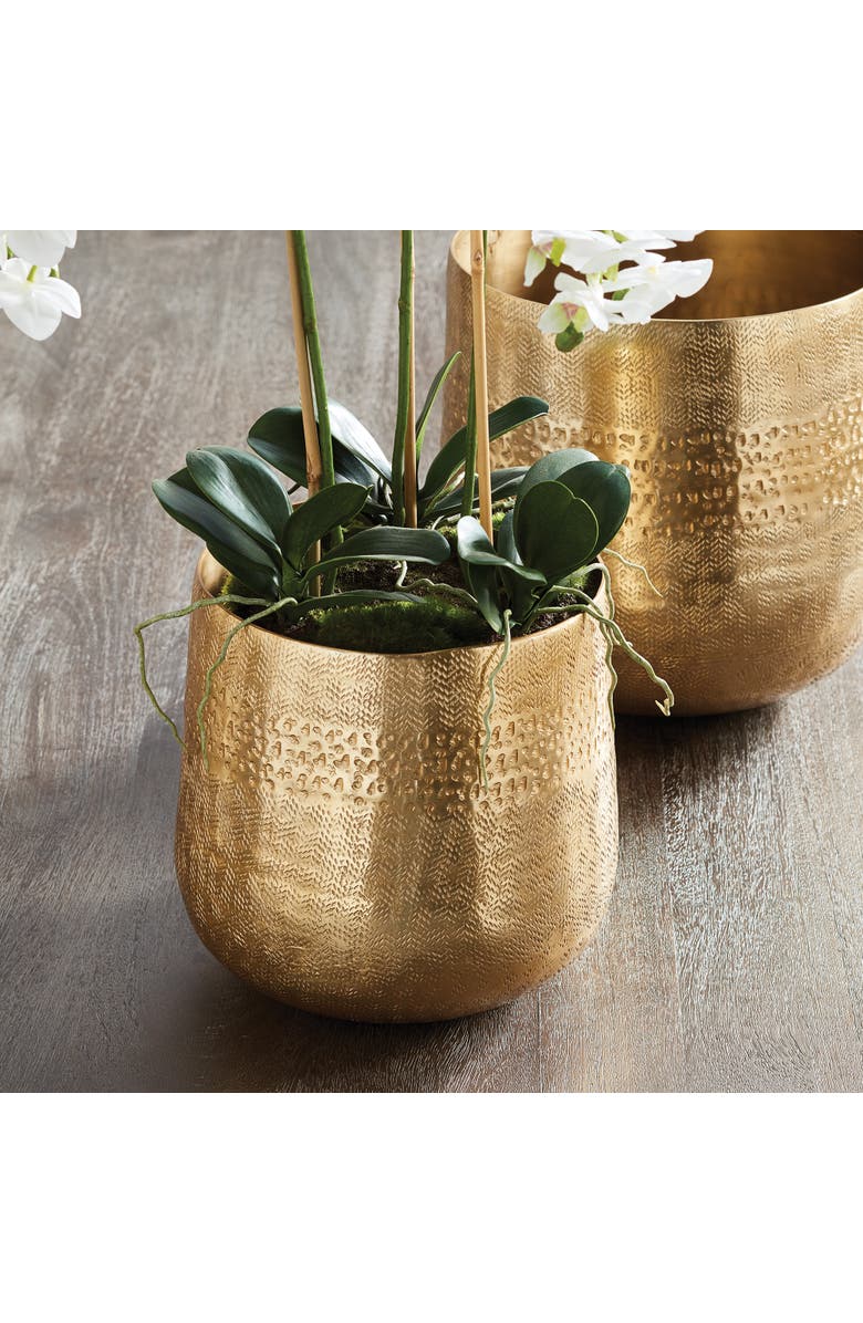 Napa Home & Garden Emberlynn Cachepot, Alternate, color, Gold