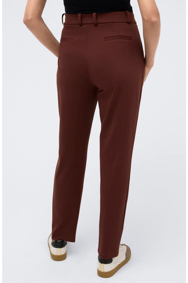 Straight Leg Pants, Alternate, color, DEEP CHESTNUT