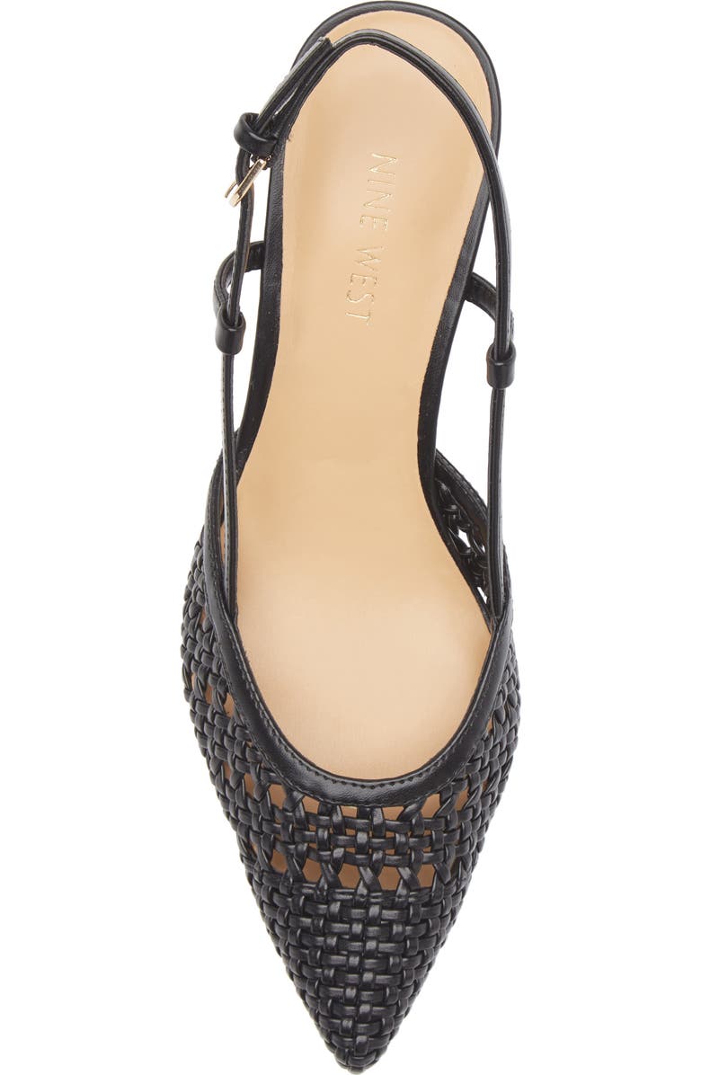 Nine West Rowen Pointed Toe Slingback Pump, Alternate, color,