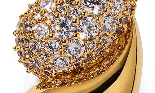 Nadri Pisa Cubic Zirconia Stud Earrings In Gold
