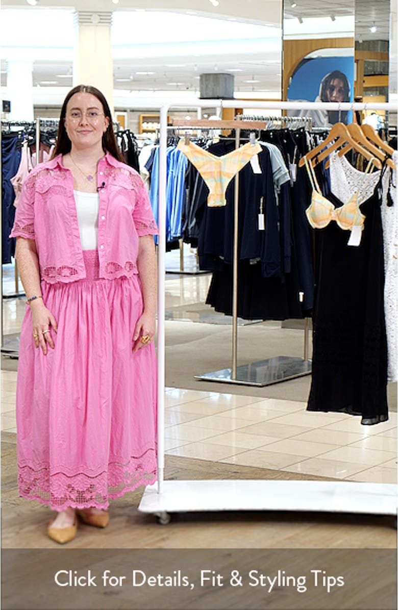 Vacay Plaid V-Front Bikini Bottoms, sales video thumbnail