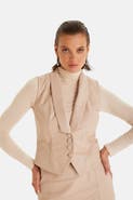 FURNIQ UK Laura Leather Vest