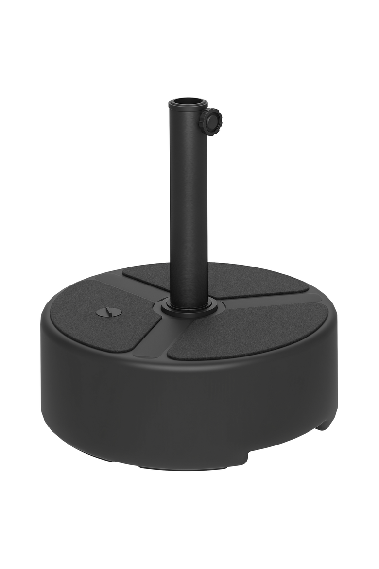 Patio Umbrella Base Holder, Main, color, Black