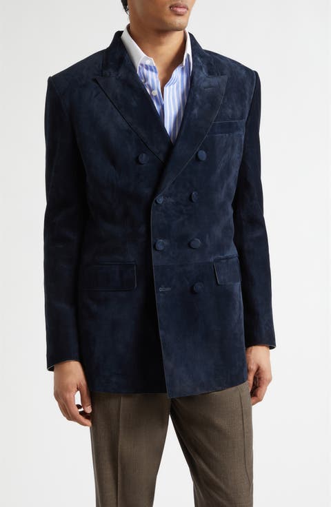 Cashmere Suede Peacoat