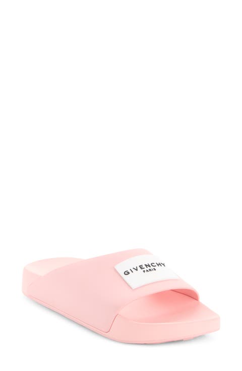 Label Slide Sandal (Women)