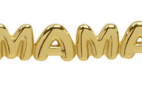 Macrae & Co . Bubble Mama Pendant Necklace In Gold