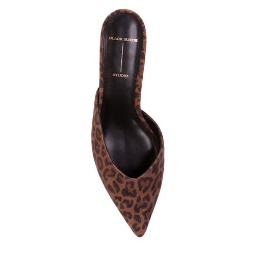 Black Suede Studio Sofia 35 Slip-on
