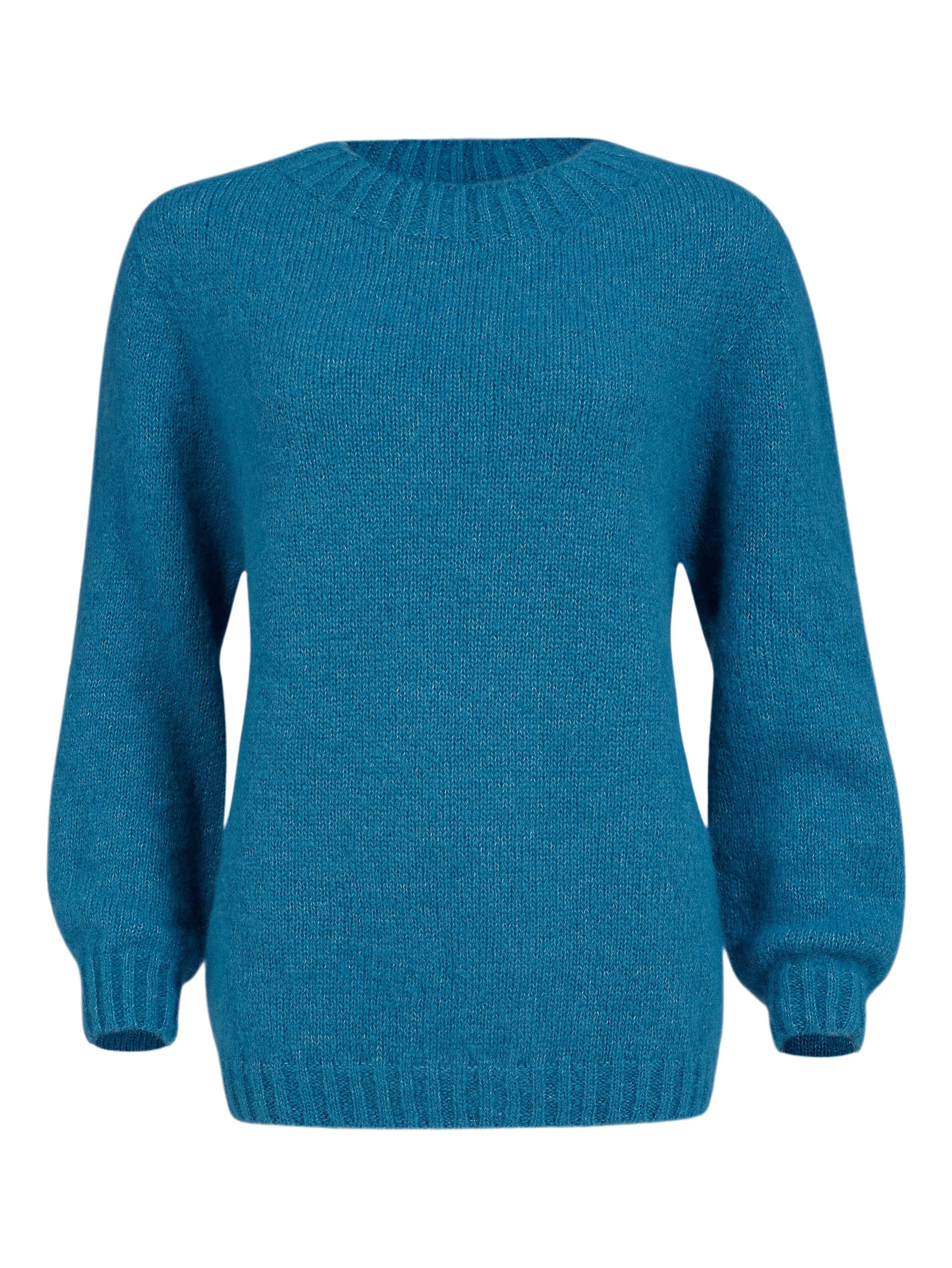 Alpaca Cotton Slouch Sweater - image 2