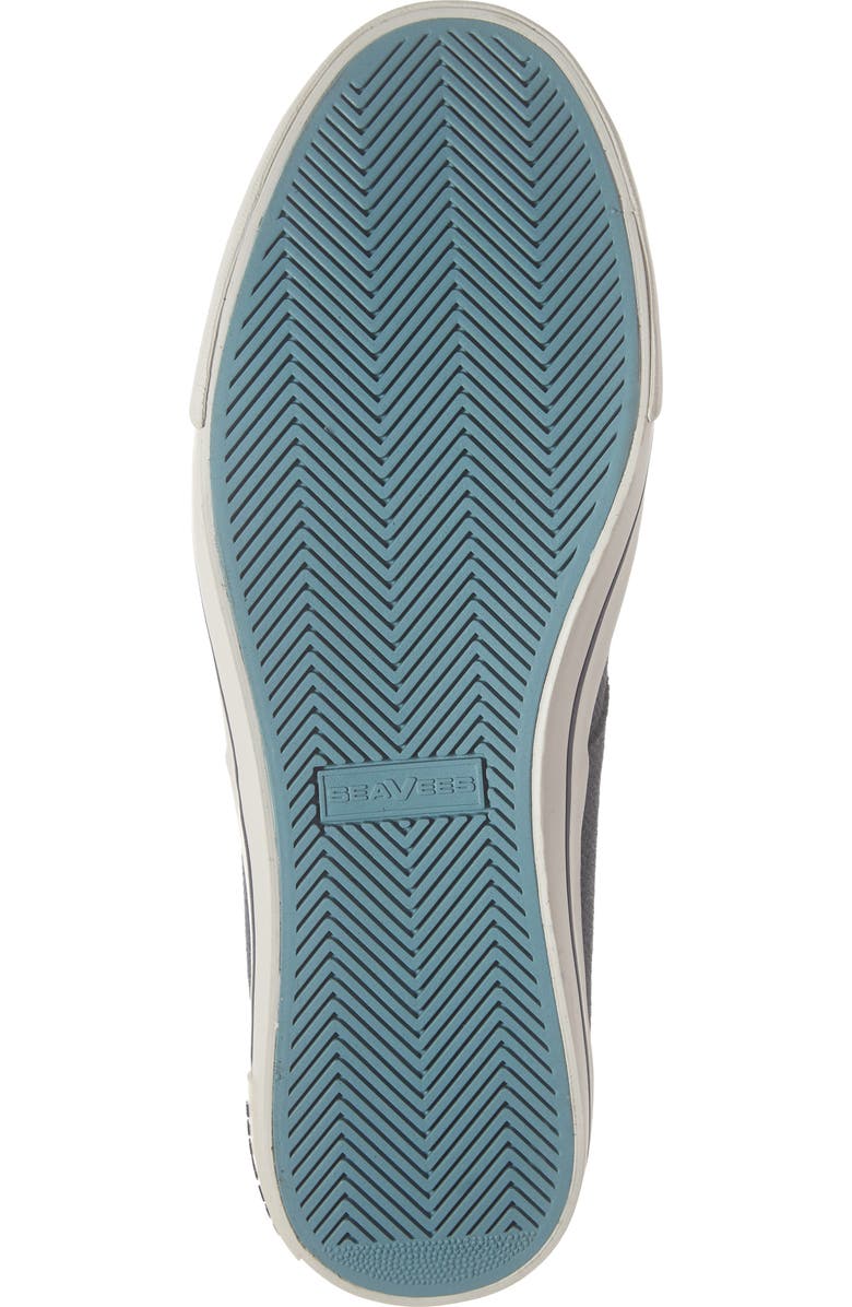 SeaVees Hermosa Plimsoll Varsity Perforated Sneaker, Alternate, color,