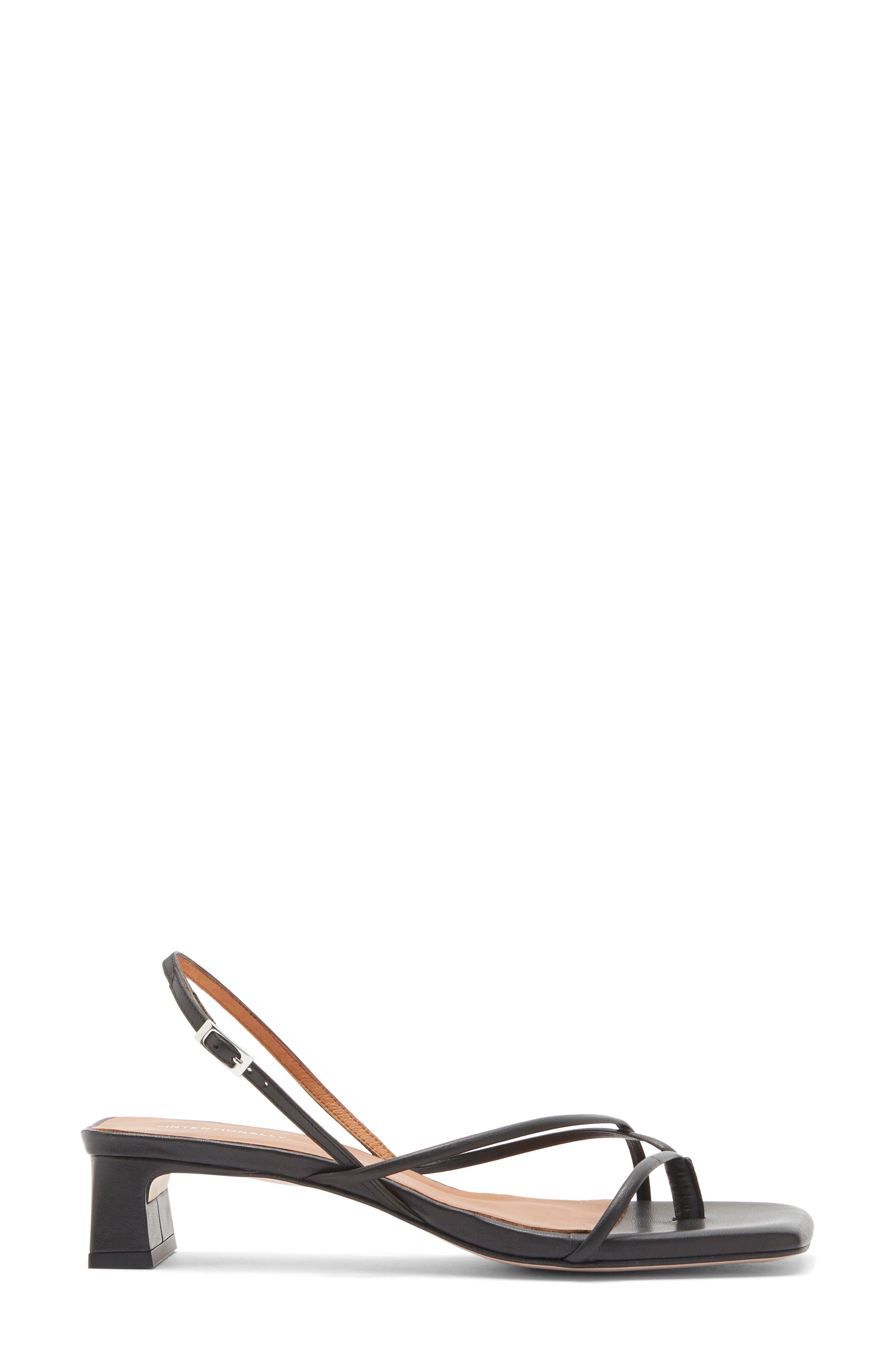 INTENTIONALLY BLANK Fifi Slingback Sandal, Alternate, color, Black