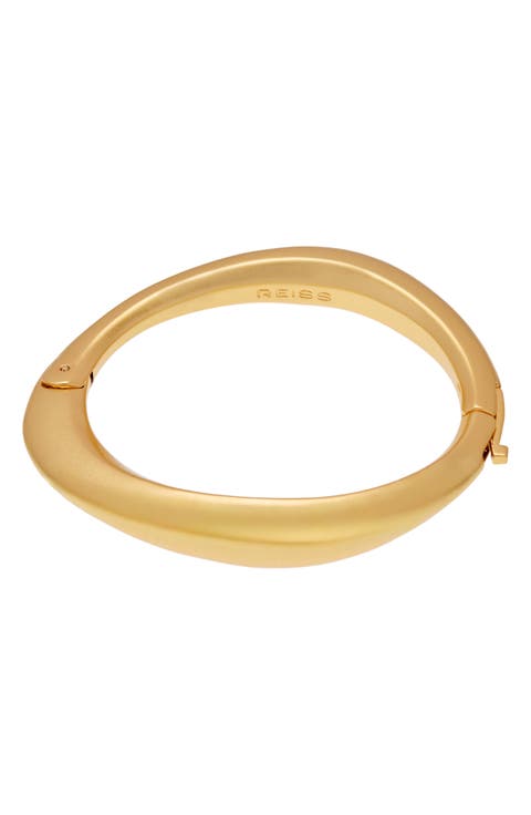 Sierra Smooth Curve Hinge Bracelet