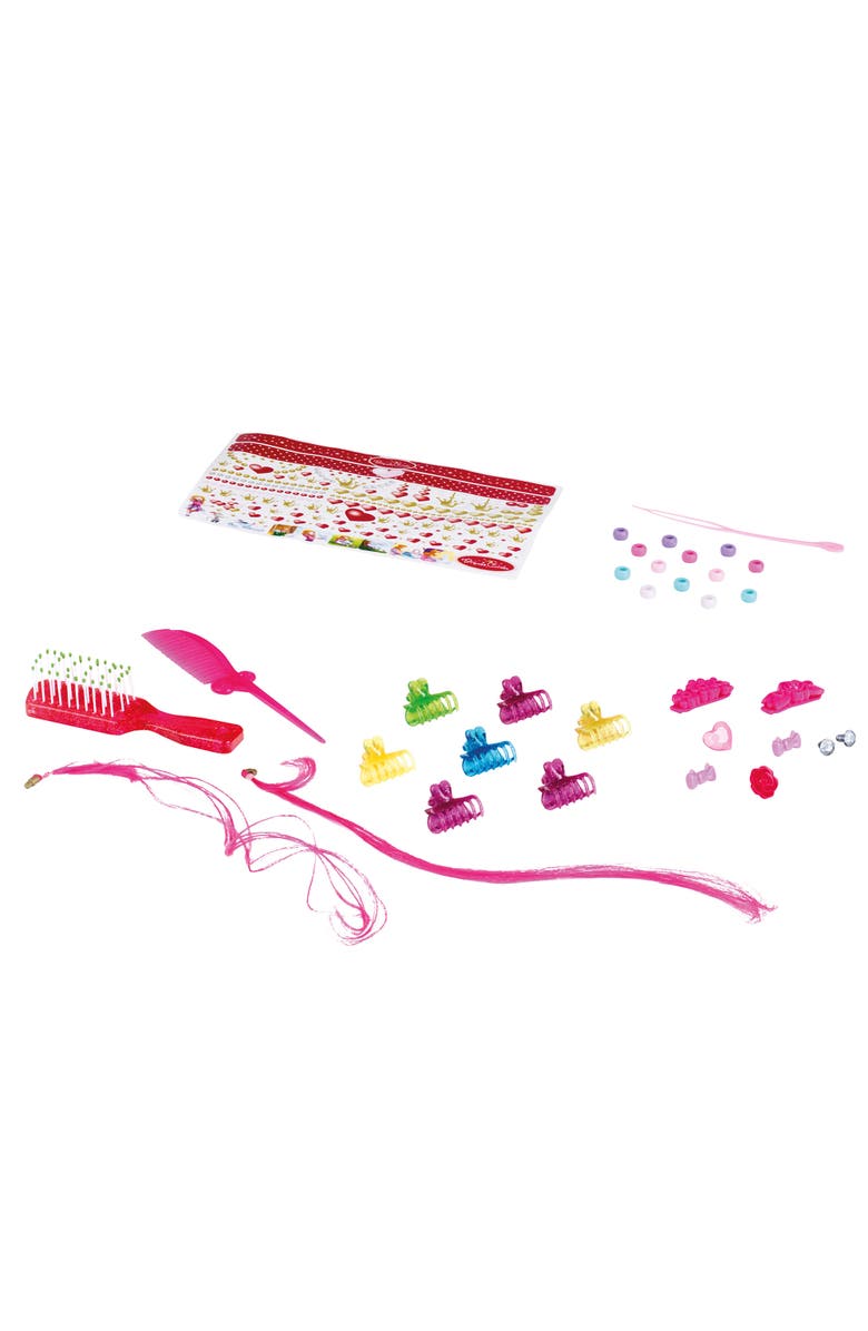 Princess Coralie 11 Inch Hairdressing Head Little Emma, Alternate, color, 